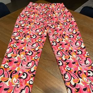 Zara Patterned Trousers - US Medium